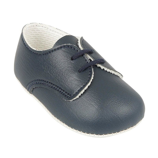 Soft sole baypod lace navy shoe