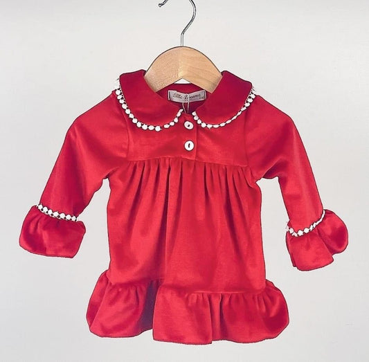 Spanish red dresses Christmas 6-24 months ❤️