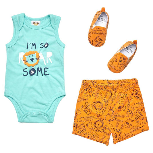Roarsome summer sets with matching shoes