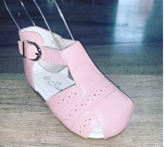 Samli pink sandal shoes 3-10 infant