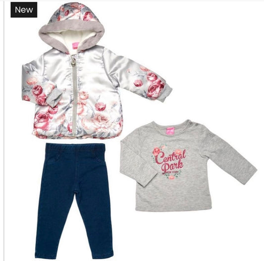 Toddler coat & outfit set 6-24months