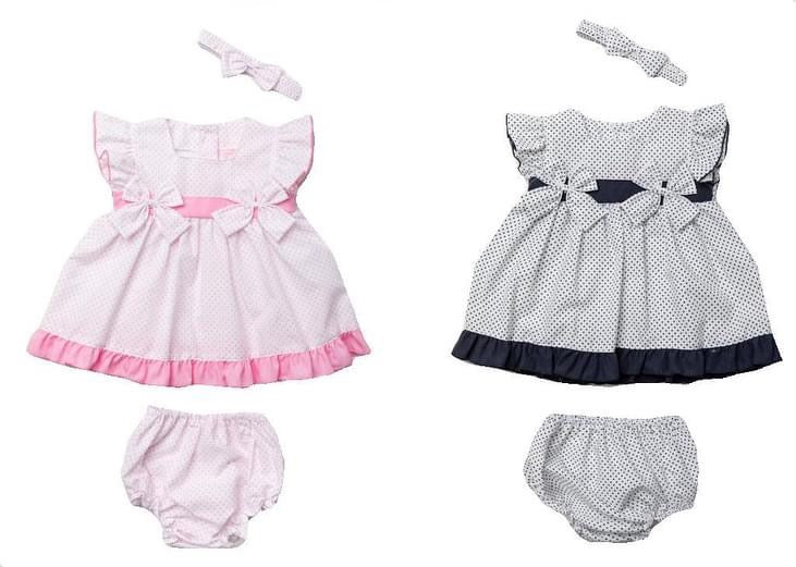 Polka-dot Dress Set By ROCKABYE-BABY