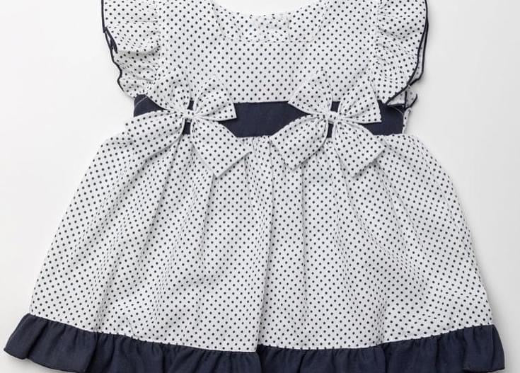 Polka-dot Dress Set By ROCKABYE-BABY